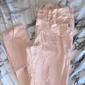 Light Pink Skinny Jeans